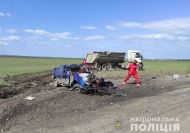 Смертельна ДТП під Миколаєвом: вантажівка зіткнулася з&nbsp;таксі, загинули три людини
