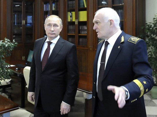Путин и ректор Литвиненко