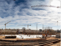 На стадионе «Металлург» в Кривом Роге началась реконструкция по программе «Большая стройка»