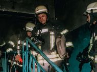 У&nbsp;Києві вночі горіла багатоповерхівка: евакуйовано десять чоловік