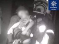 Спасение детей на&nbsp;пожаре в&nbsp;Киеве: полиция показала видео, от&nbsp;которого &laquo;мурашки по&nbsp;коже&raquo;
