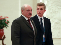 Лукашенко с сыном Николаем