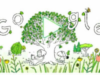 Дудл Google в День Землі