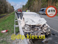 Смертельное ДТП возле Ворзеля: в&nbsp;сеть попало видео взрыва Daewoo