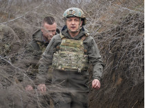 Президент Зеленський на Донбасі
