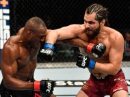 Усман&nbsp;&mdash; Масвідаль 2: відео розкішного нокауту в&nbsp;головному бою UFC 261