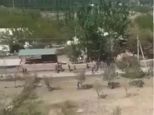 Стрельба на границе Киргизии и Таджикистана