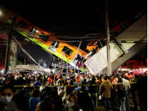 Обрушение моста метро в Мехико