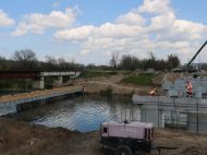 На&nbsp;Херсонщині за&nbsp;програмою Зеленського &laquo;Велике будівництво&raquo; відбудовують міст через Північно-Кримський канал