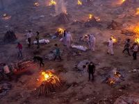 сжигание трупов в Индии