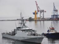 В&nbsp;Одесу прибув один з&nbsp;новітніх кораблів Королівського флоту Великої Британії