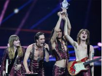 Итальянские рокеры выиграли «Евровидение» с песней «Zitti e buoni»: о чем она