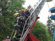 Просидели больше часа на&nbsp;высоте: в&nbsp;Луцке остановилось колесо обозрения со&nbsp;взрослыми и&nbsp;детьми