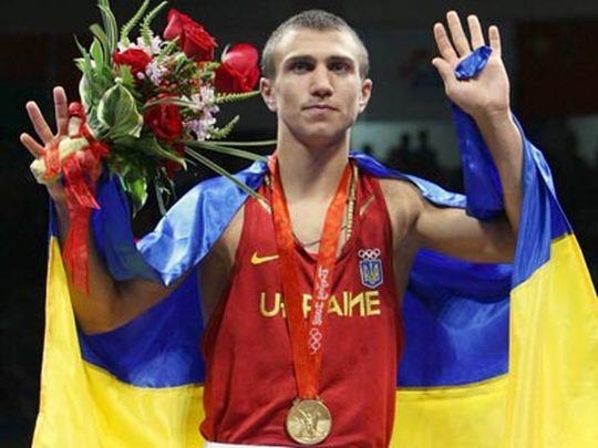 Василь Ломаченко з золотою медаллю Олімпійських ігор