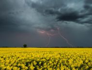 Грози, шквали і&nbsp;град: синоптики назвали області, в&nbsp;яких погода погіршиться в&nbsp;найближчі години