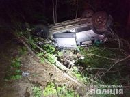 Викрав мамину машину, катав дівчаток й&nbsp;перекинувся: під Рівним в&nbsp;ДТП постраждали четверо підлітків