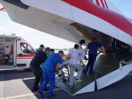 Тотальне ураження легень: з&nbsp;Запоріжжя до&nbsp;Києва літаком ДСНС транспортували 3-річну дитину