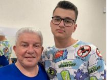 Олег Філімонов з онуком