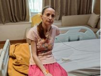 Оксана Славунік два роки чекає в Індії трансплантації легенів