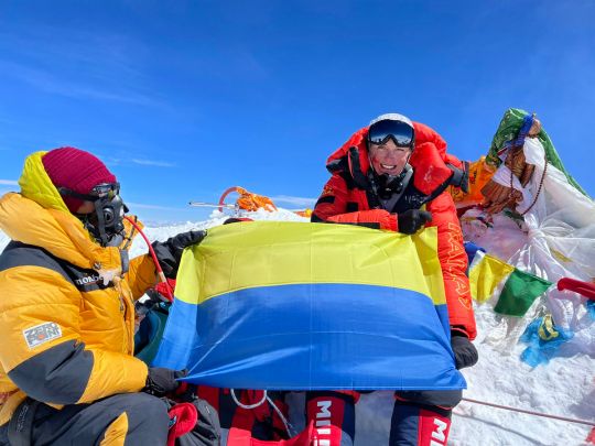 Наталя Владикіна на Евересті