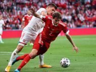 Россия&nbsp;&mdash; Дания&nbsp;&mdash; 1:4: видео голов в&nbsp;поединке Евро-2020