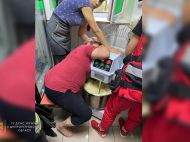 У&nbsp;Дніпрі жінка застрягла в&nbsp;машині для змішування тіста і&nbsp;не&nbsp;могла вибратися самостійно