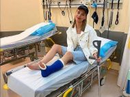 Три тижні у&nbsp;гіпсі: Кристина Асмус впала зі&nbsp;сходів і&nbsp;порвала чотири зв'язки