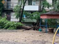 Северодонецьк накрила потужна злива: автомобілі &laquo;попливли&raquo; дорогами