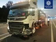 Смертельна ДТП під Житомиром: на&nbsp;трасі Київ-Ковель мопед потрапив під вантажівку, загинули дві людини