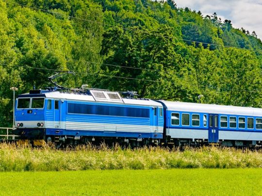 Поїзд у Чехії