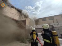 Масштабный пожар в Киеве: горят склады на Куреневке