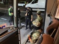 Їхали на&nbsp;суд до&nbsp;Києва: СБУ блокувала у&nbsp;Харкові автобуси Нацкорпусу