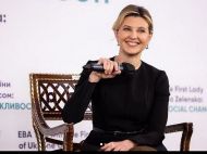 &laquo;Кросівки стали нашим реверансом&raquo;: Зеленська відповіла на&nbsp;закиди щодо взуття на&nbsp;зустрічі у&nbsp;Версалі