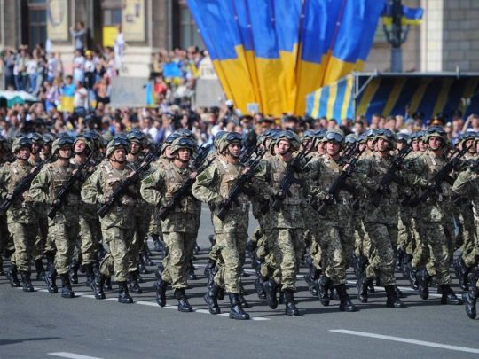 У Києві через репетицію параду до Дня Незалежності перекриють ряд вулиць: які і коли