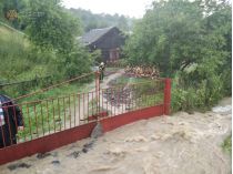 Сильні зливи на Закарпатті: підтопленні житлові будинки та автодороги, пошкоджено дорожнє покриття