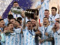 Сборная Аргентины победитель Кубка Америки-2021 