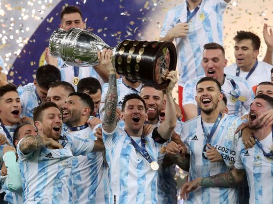 Збірна Аргентини переможець Кубка Америки-2021