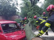 Буря вирувала у&nbsp;Хмельницькому, Вінниці та&nbsp;на&nbsp;Буковині: фото та&nbsp;відео негоди