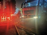 У&nbsp;Броварах масштабна пожежа в п'ятиповерхівці: перші подробиці (відео)
