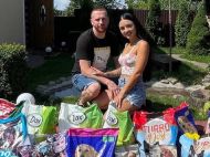У&nbsp;Хмельницькому молодят гості обдарували горою собачого корму