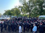 Намагалися зірвати виступ Зеленського: під Черкасами відбулося масове зіткнення ветеранів АТО і&nbsp;поліції