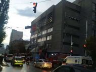 Серйозна пожежа на&nbsp;бульварі Шевченка в&nbsp;Києві: усі подробиці