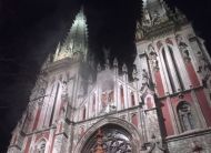 Пожежа в&nbsp;центрі Києва: горів костел Святого Миколая, вогонь пошкодив орган у&nbsp;соборі