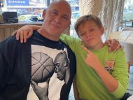 Зовсім дорослий: Потап зворушливо привітав сина з&nbsp;13-річчям, а&nbsp;той погладив його по&nbsp;лисині