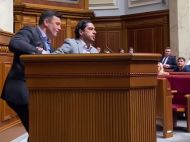 Тищенко зчепився з&nbsp;Леросом на&nbsp;трибуні Верховної Ради через &laquo;вагнерівців&raquo;: відео