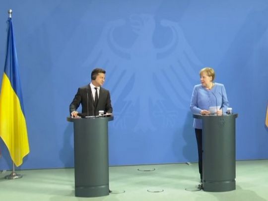 зеленский і Меркель