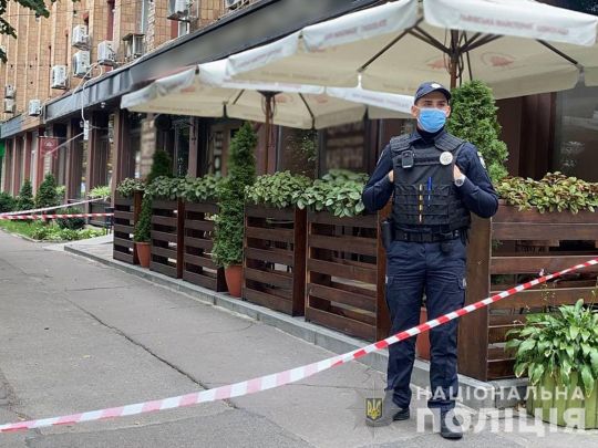 Убийство бизнесмена в Черкассах: появилось видео с места происшествия