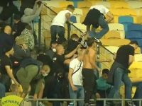 Драка во время матча Динамо - Александрия
