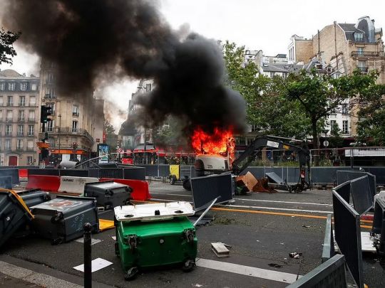 Вуличні протести у Франції