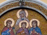 Мозаїка Віра, Надія, Любов та матір їхня Софія